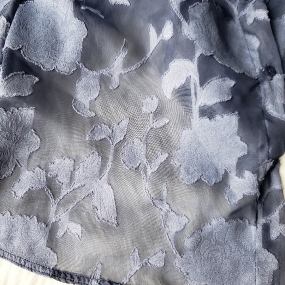 NWT Jones New York Floral Textured Sleeveles Top S - Picture 5 of 7